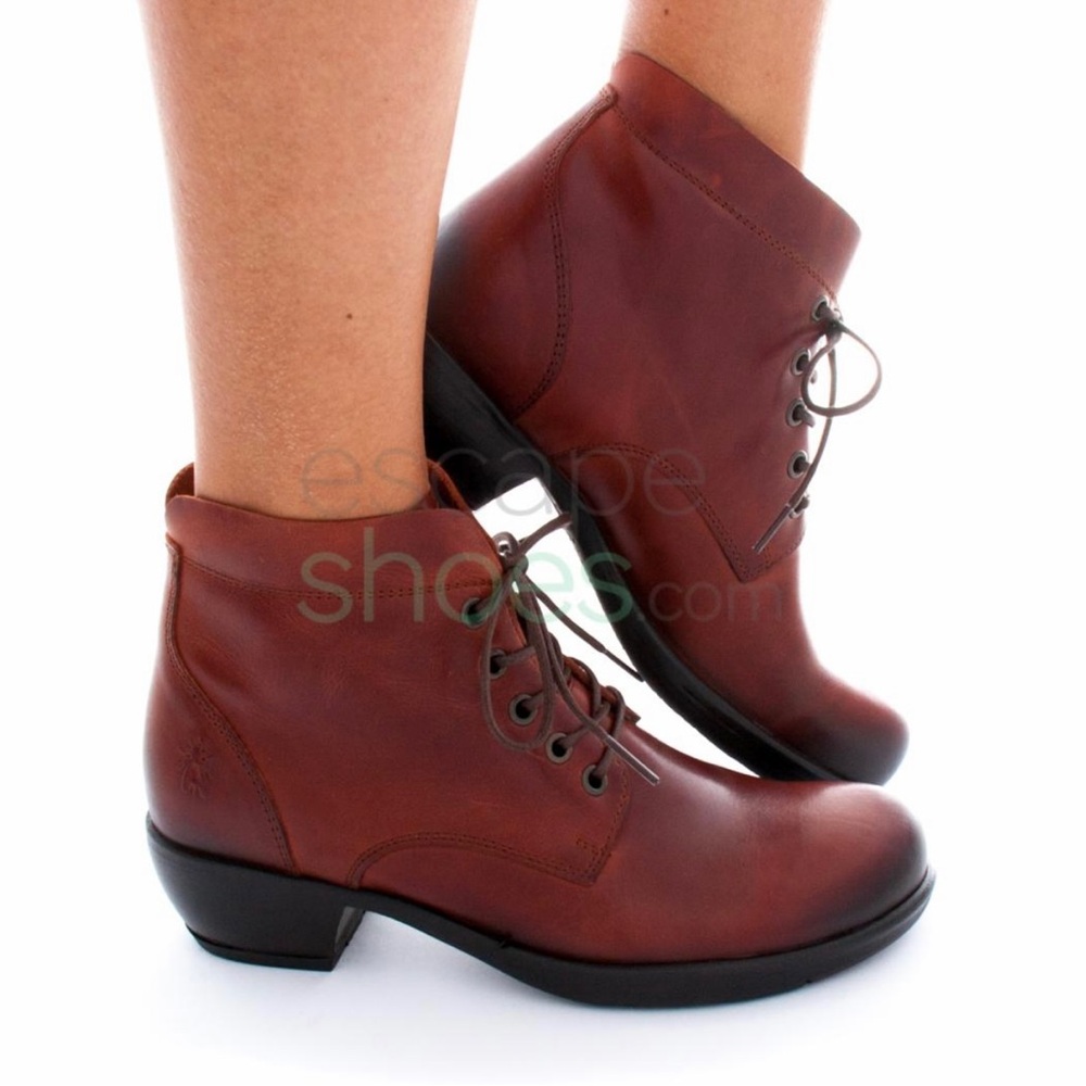 Fly‎ London burgundy Ankle Boots FLY LONDON Myla